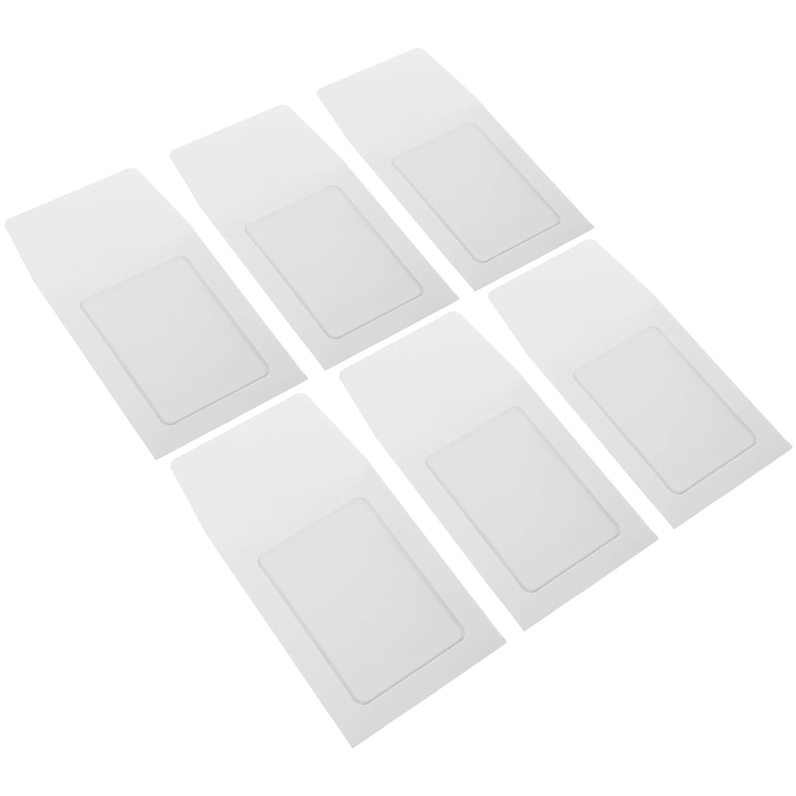 

20Pcs Portable Cards Displaying Covers for Photo and Trading Cards - Lightweight Clear Envelopes for Long-Term Organization and