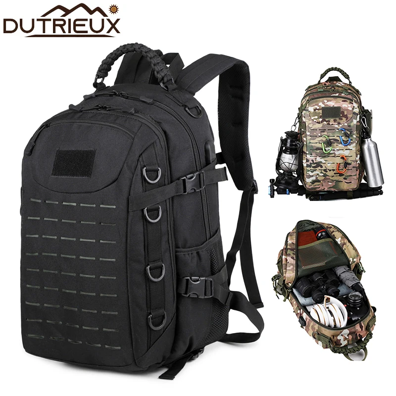 Tactical Backpack Multifunctional Bag Trekking Outdoor Camo Waterproof Army Fishing Camping Mountaineering Backpacks