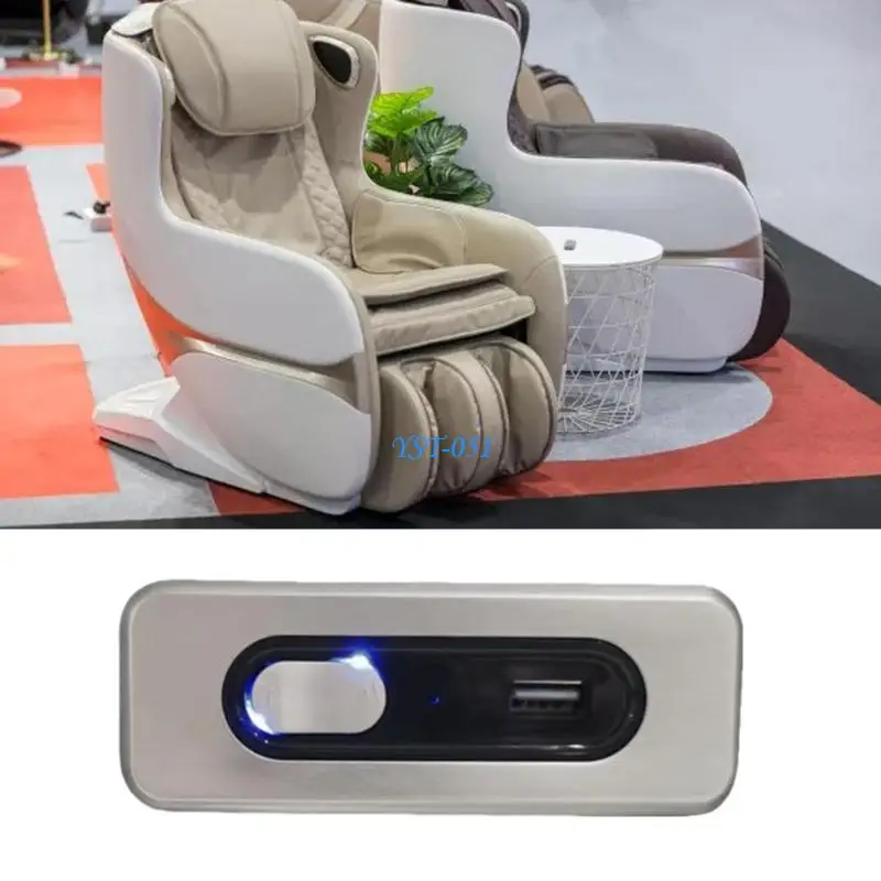 

E15A Lift Chair Switches 5V 5 Pin Straight Connectors Manual Position Control