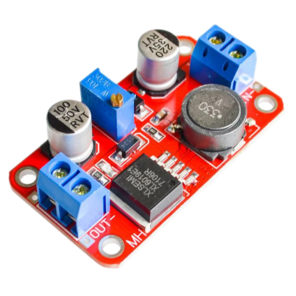 Módulo de fuente de alimentación de refuerzo XL6019, salida ajustable, alta potencia, adaptador de coche, 3V-40V a 5V-45V