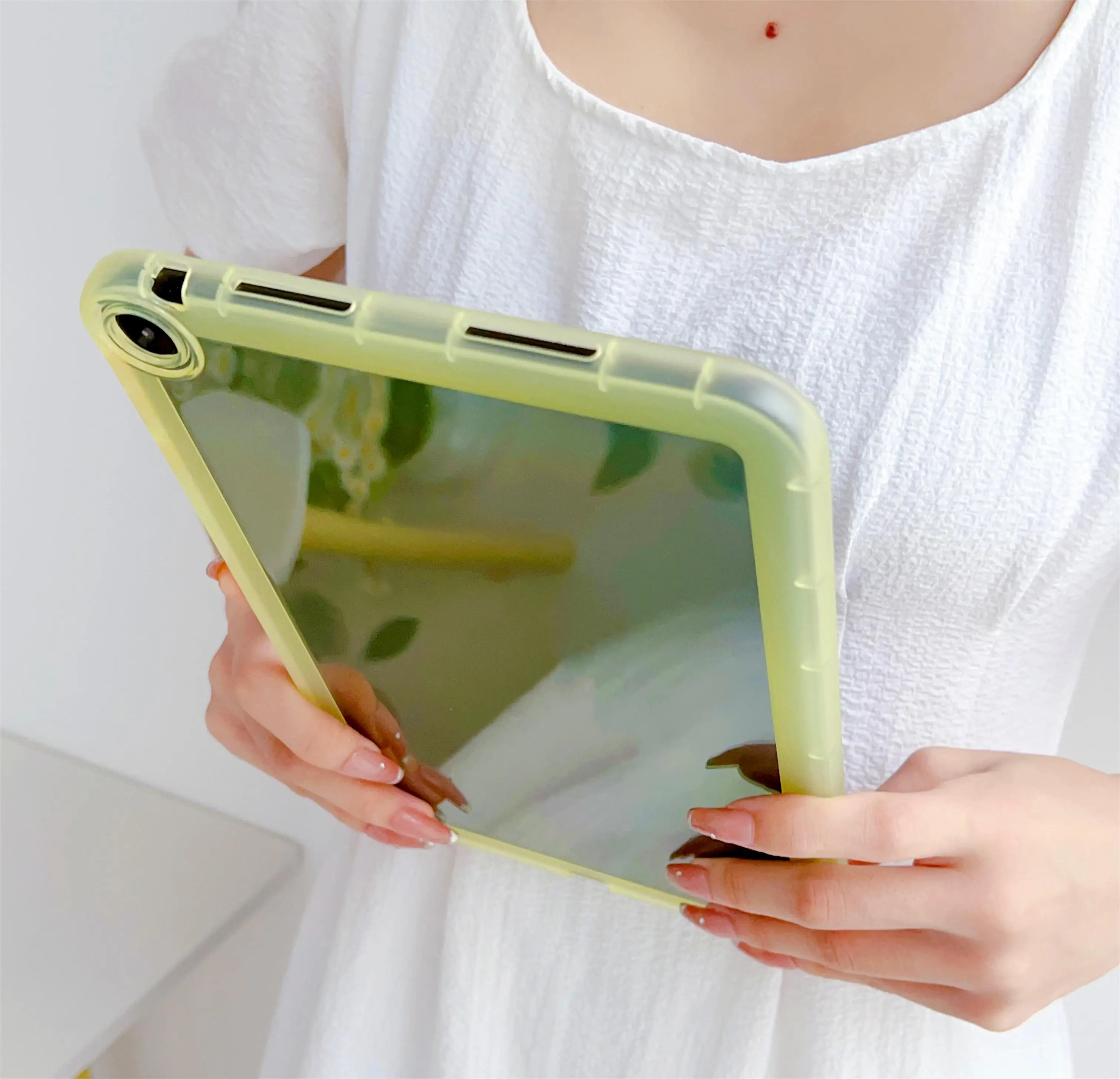 حافظة كمبيوتر لوحي مقاومة للصدمات لهاتف هواوي Matepad 11.5S air 12 غطاء صلب شفاف لهاتف MatePad SE 11 بوصة 2024 C5e