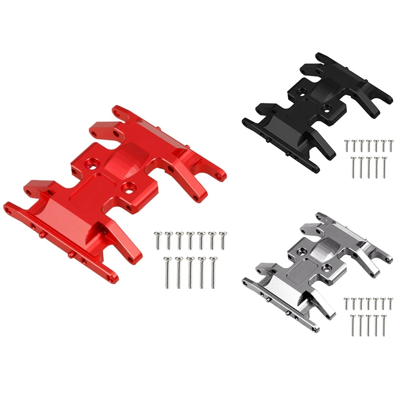 

Metal Chassis Skid Plate Gearbox Mount For Axial SCX24 C10 Deadbolt JLU 1/24 RC Crawler Car Upgrade Parts Accessories