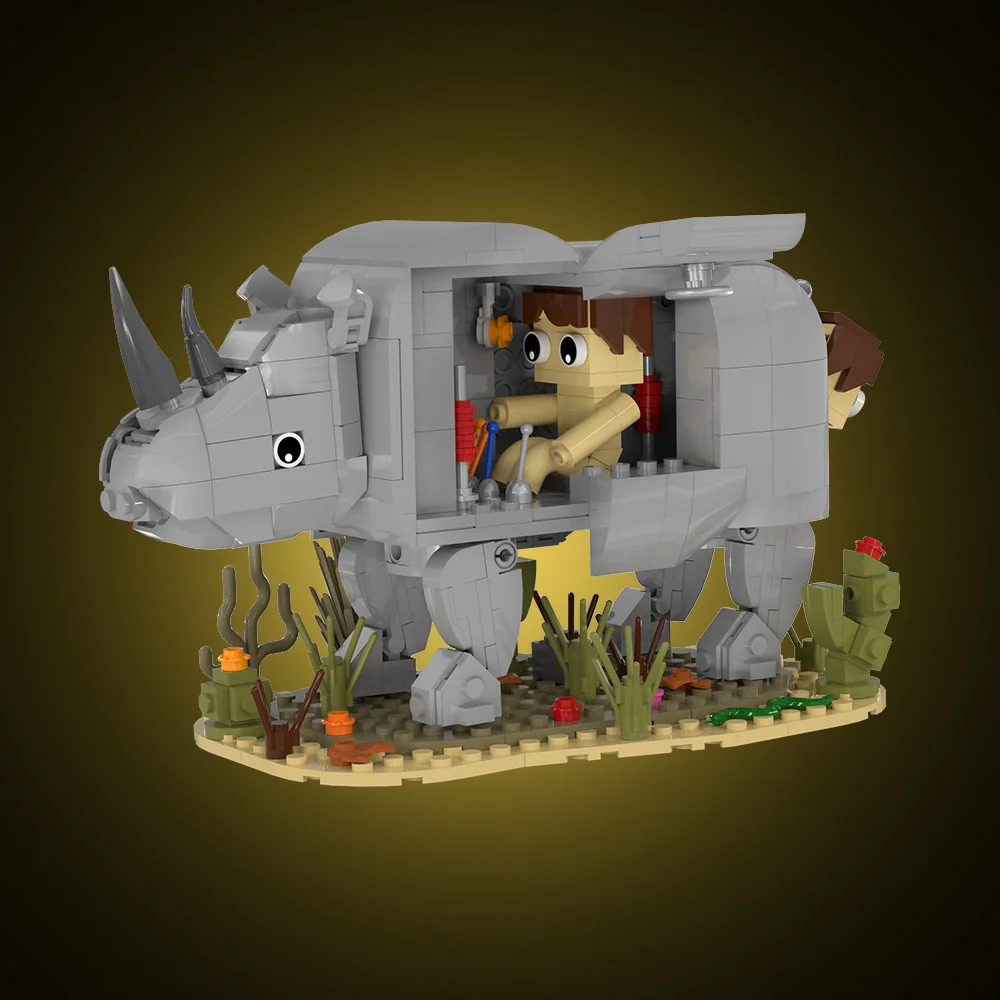 gobricks-moc-movie-ace-ventura-pet-detective-building-blocks-model-ace-ventura-action-figures-bricks-assembly-toys-kids-gifts
