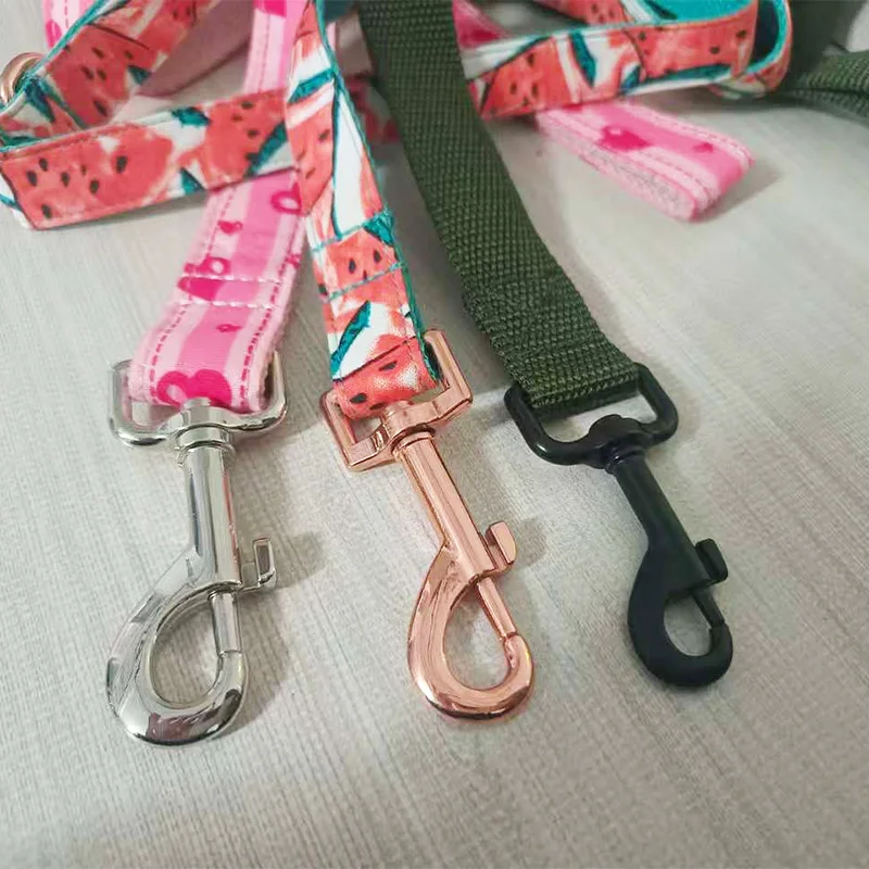 

20PCS Wholesale Metal Pet Belt Buckle Dog Leads Clip Clasp Straps Snap Hook Outdoor Keychain Loop Garment Sewing Accessory Heavy