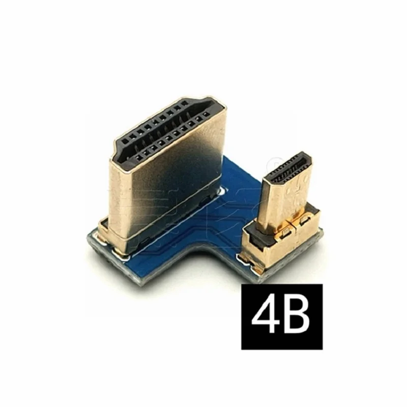 Elecrow HDMI-compatible connector,Standard HDMI-compatible for 5 inch Raspberry Pi Screen Display ,for Raspberry Pi 2B/3B/3B+/4B