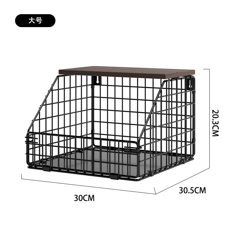 

Штабелируемая корзина для хранения кухонной стойки, настенная подвесная корзина для фруктовых закусок, подвесная корзина для еды