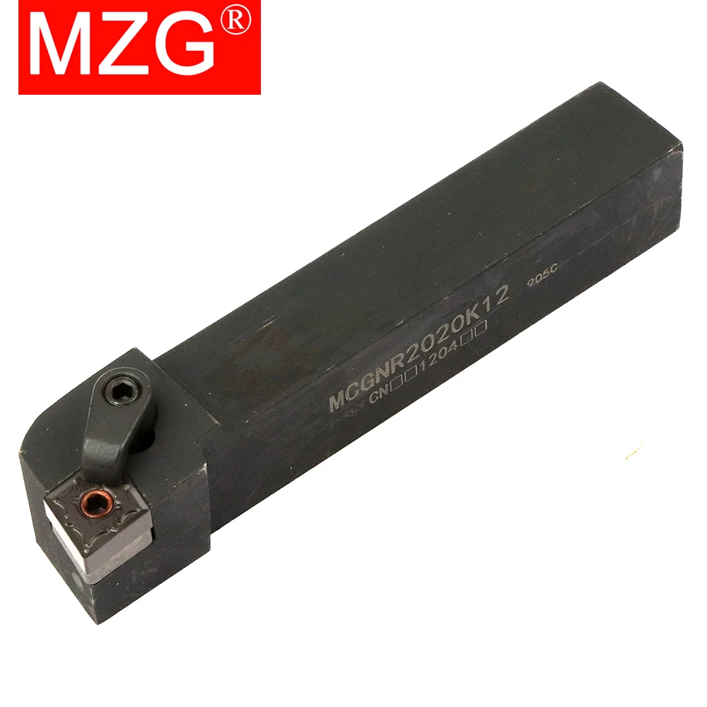MZG MCGNR1616H12 MCGNR2020K12 MCGNR2525M12 MCGNR MCGNL External Turning Tool CNMG120404 Insert Lathe Bar Cutter CNC Holder