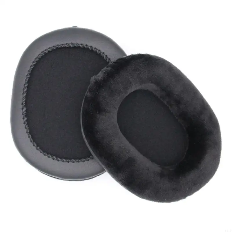 C1FE 1Pair Earpads Ear Pads Cushion Earmuffs For ATH M40X /M30x /M20x /MSR7 M50x /M50xBT Headphones, Headset Accessories