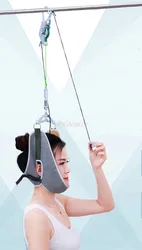 Hook-type traction frame hanging cervical traction device cervical spine stretcher home cervical spondylosis traction neck pain