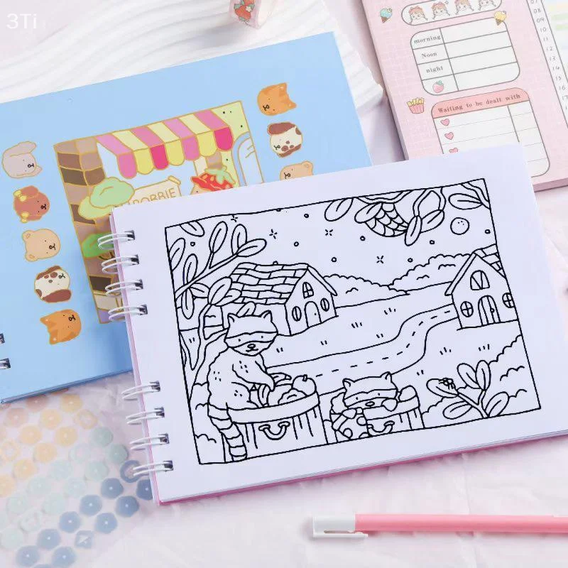 Abundant Creativity with 50 Page Bobbie Good Doodle & Coloring Book; Ideal Gift for Students and Children