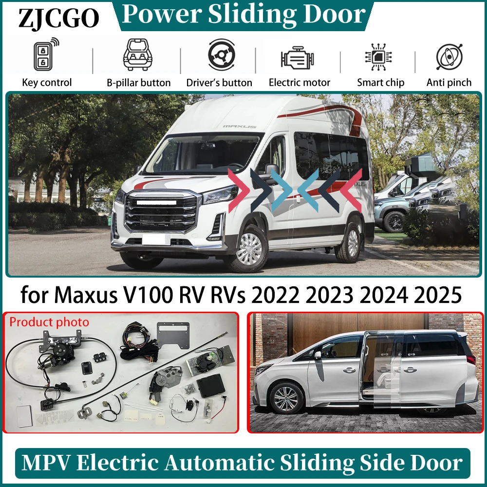 Système de commande de porte coulissante électrique automatique intelligent, pour Maxus V100 RV RVs 2022 2023 2024 2025, MPV, puissance latérale
