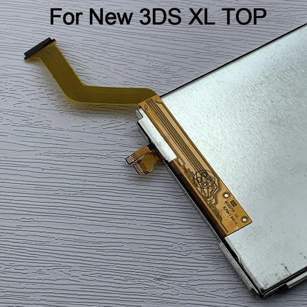 الأصلي استبدال ل جديد 3DS XL LL شاشة LCD علوية عرض ل جديد 3DS XL/LL شاشة LCD العلوية إصلاح أجزاء دروبشيبينغ
