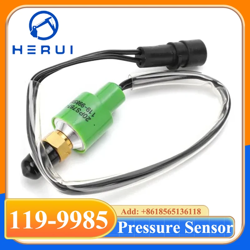 

Excavator Pressure Sensor Switch 119-9985 1199985 for 320 E320 320B 320C E320B Digger Parts