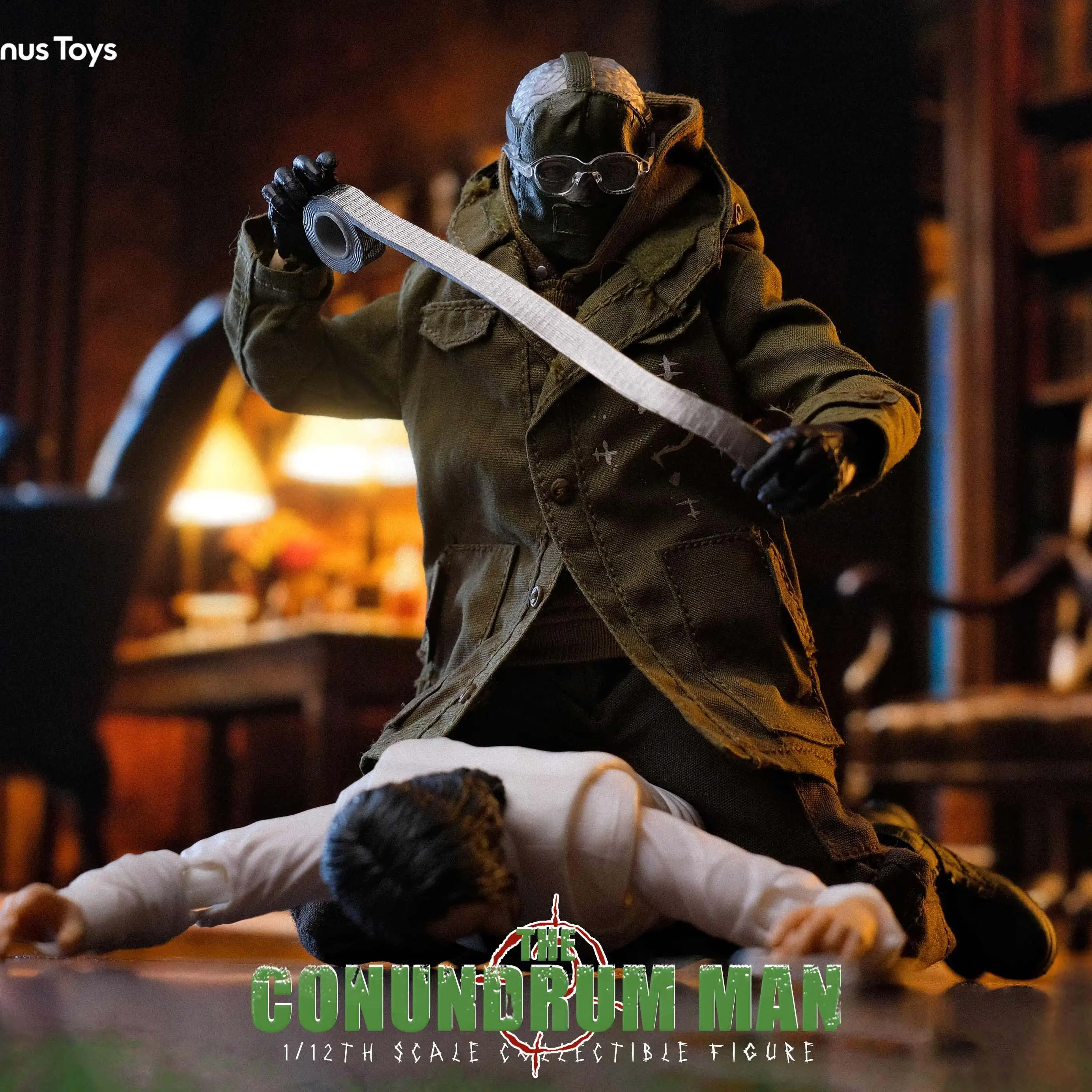 

Venus Toys Ss003 The Conundrum Man 1/12 Scale Articulated Collectible Liuchixiang Studio Anime Peripheral Action Figure