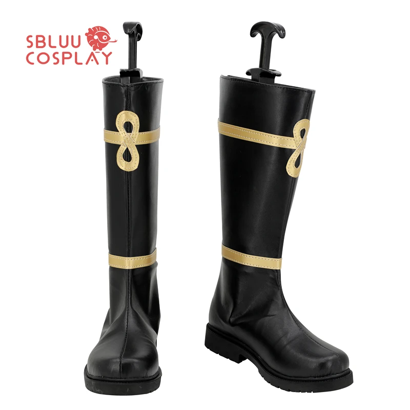 SBluuCosplay Anime Atsushi Nakajima Scarpe Cosplay Stivali su misura per feste di Halloween