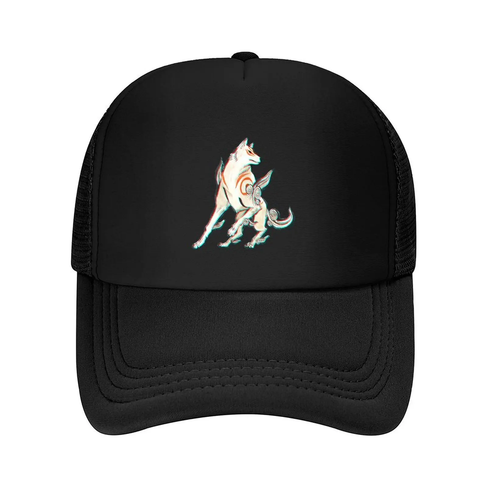 

3D Amaterasu (Okami) Baseball Cap Anime custom caps funny hat New In Hat Men Golf Wear Women's