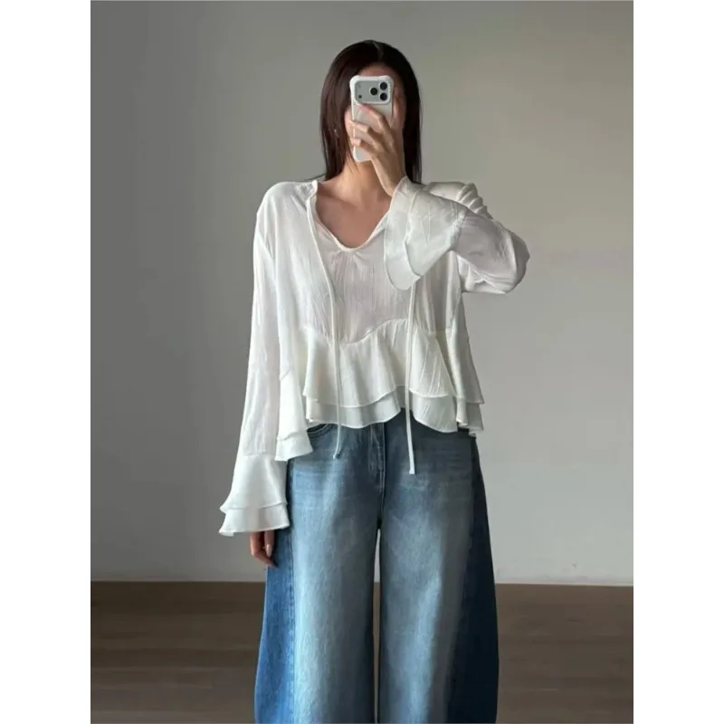 

2026 Spring/Summer Women's Solid Color T-Shirt