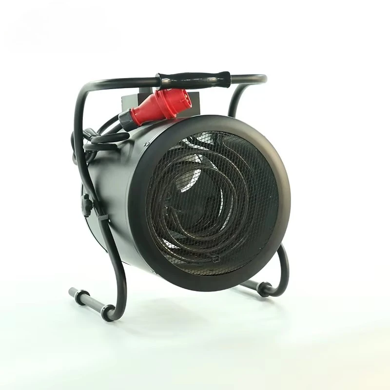 

Отдельно стоящий портативный гараж для птицы, 5 кВт, нагревательная трубка из нержавеющей стали, уличный электрический промышленный вентилятор, воздухонагреватель для дома