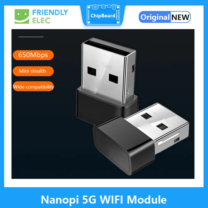 Nanopi 5G Wifi / AC1200 5th Generation Wifi Module for Nanopi R2S/R4S Compatible with Windows and MAC