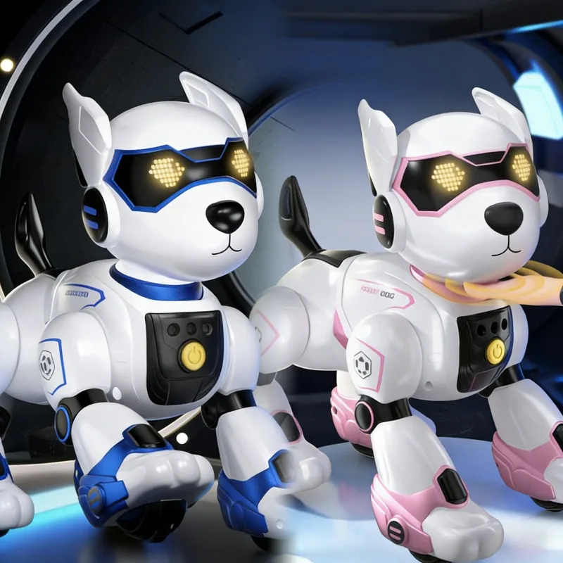 مثيرة للاهتمام للتحكم عن بعد روبوت الكلب الإلكترونية حيلة الكلب، لمسة قابلة للبرمجة والموسيقى/الأغاني، ألعاب الأطفال للبنين والبنات