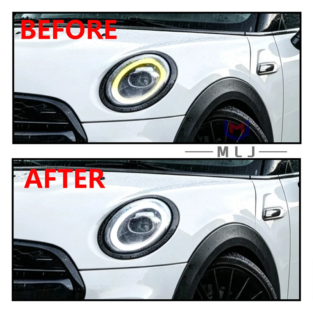 For BMW MINI Cooper F55 F56 2014-2018 Angel Eye Light Guide Strip Tube Headlight DRL Daytime Running Light Guide Strip Auto Part