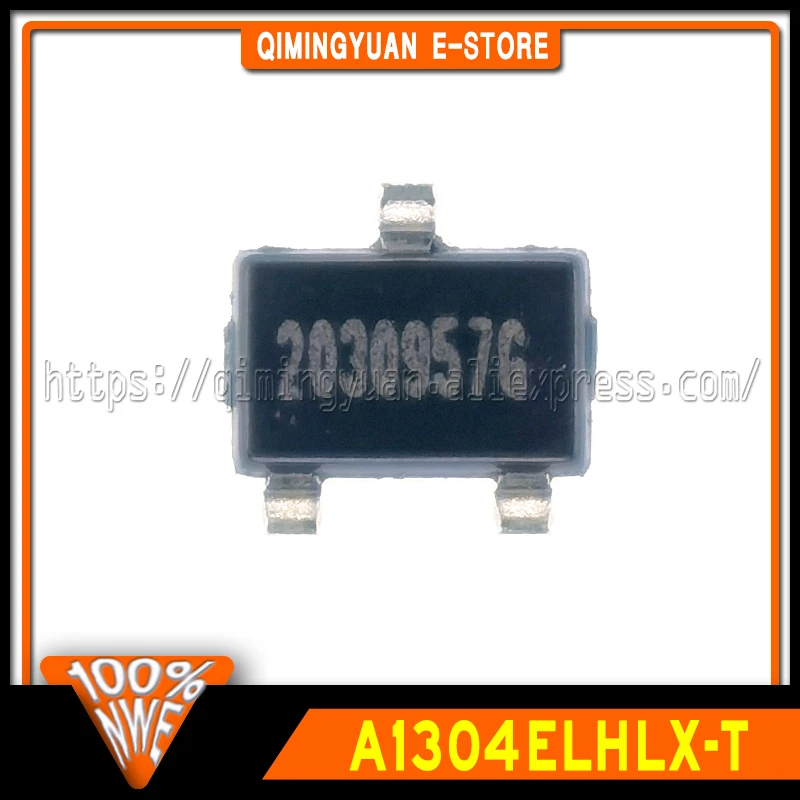 5PCS~50PCS/LOT100%NEW A1304ELHLX-T A1304ELHLX 304 SOT-23 Hall Effect / Magnetic Sensors Linear HallEFCT SNSR IC