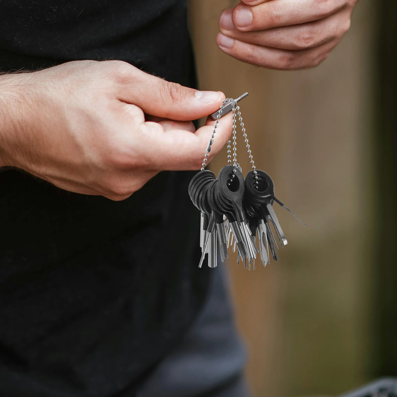 

28Pcs Car Wire Terminal Removal Tool Kit Electrical Connector Pin Extractor Harness Terminal Depinning Automotive Set