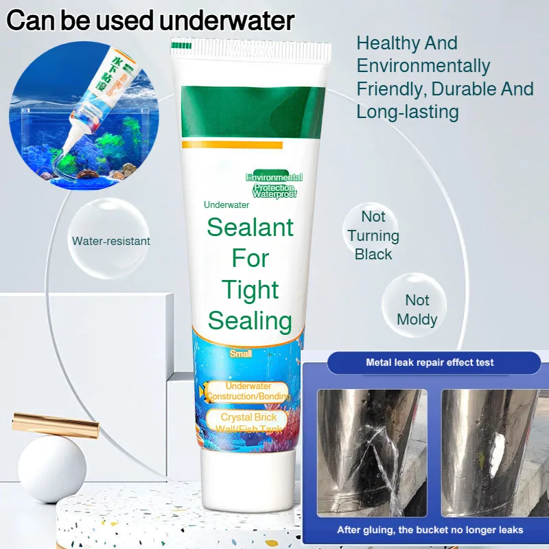 Bathroom Kitchen Household Waterproof Sealant Strong Bond Sealing Glue For Sink Basin Bathtub Tile Gap Sealing Anti-Mold