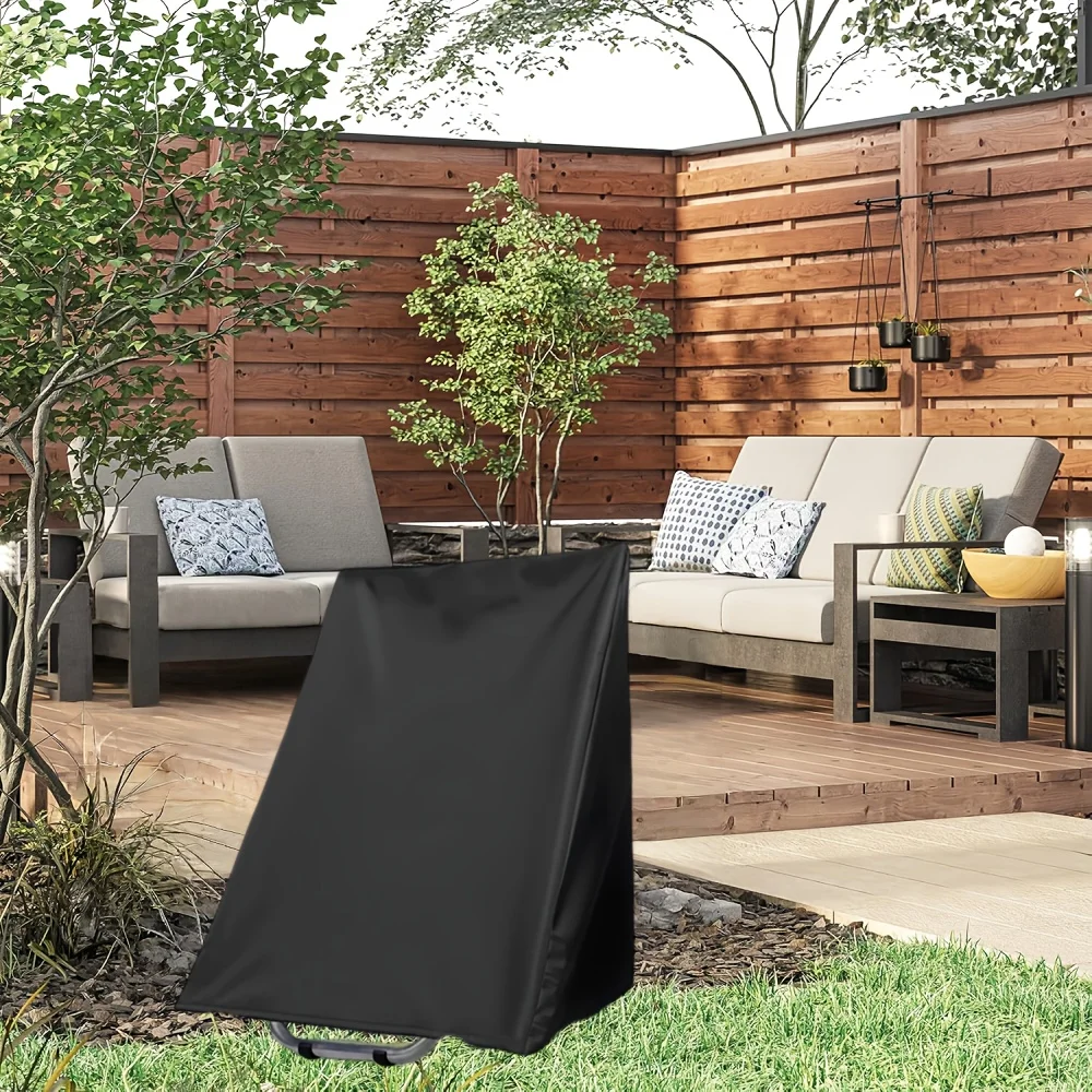Garden Hose Reel Protective Cover Heavy-Duty, Oxford Fabric PVC Coating UV-Resistant, Drawstring for All-Weather Outdoor