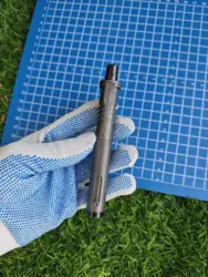 Titanium Full Metal Piston Fountain Pen Wingsung 14K Gold Nib Large Capacity Ink Storage Business Writing Smooth Office Gift