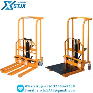 Carretel elevatório manual hidráulico pequeno caminhão de carga e descarga 12 principais vendas empilhadeira usada - №2