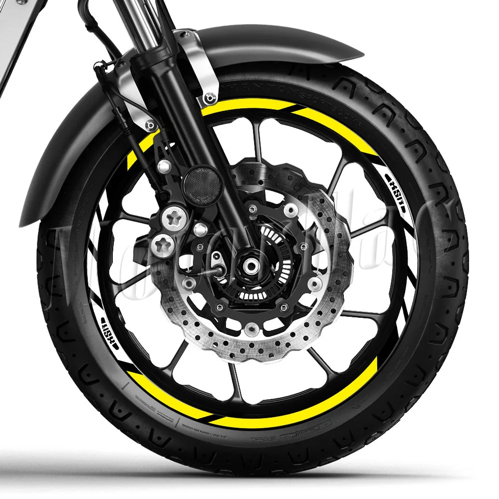 Motorrad-Radaufkleber Reflektierender Felgenaufkleber Nabenstreifenband Zubehör Wasserdicht Für XSR 125 155 700 XSR900 XSR700 – Detail 4