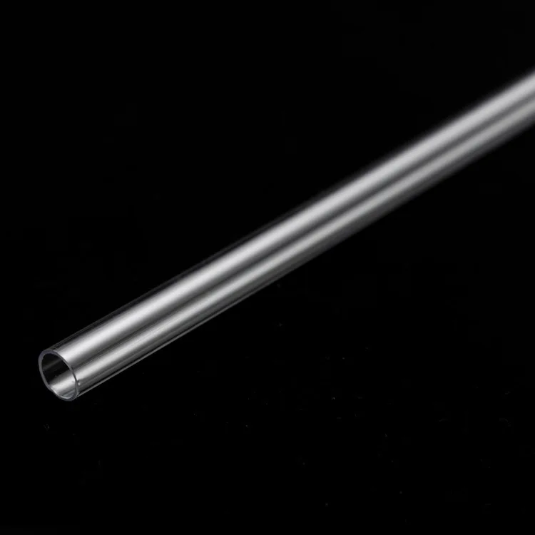 1pcs Naxilai 17.71inch Transparent Round PC Tube 2.5mm Thickness Polycarbonate Rigid Pipe Fish Tank Aquarium Round Pipe Fittings