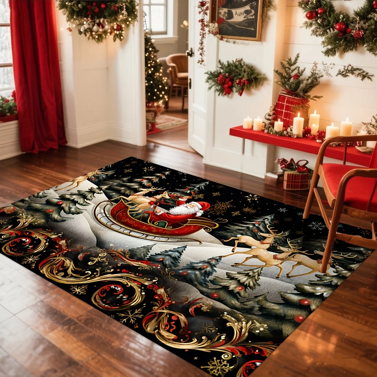 Tapis à motifs de traîneau de - Commercial Digital Printing avis et prix