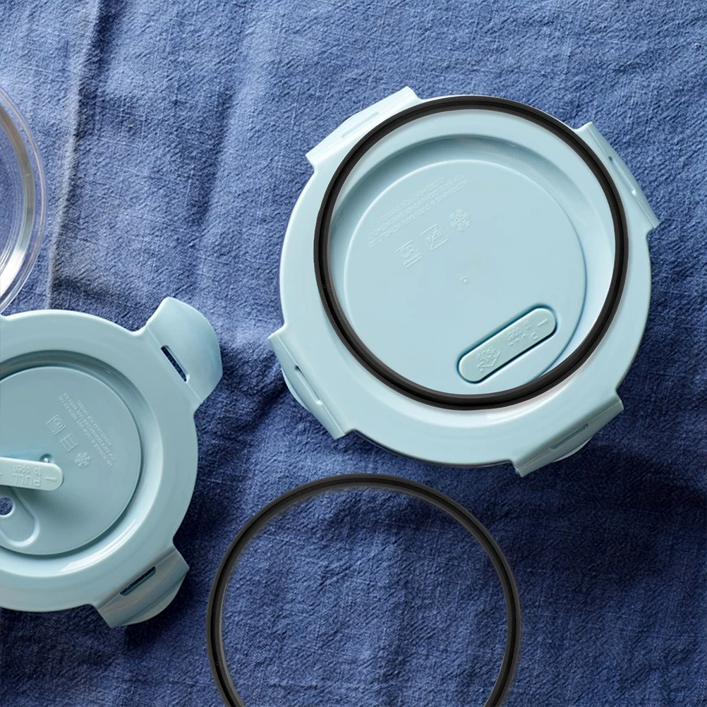 

6pcs Silicone Ring for Cup Sealing Bottle Supplies Leak Proof Insulated Container Round Seal Replacement