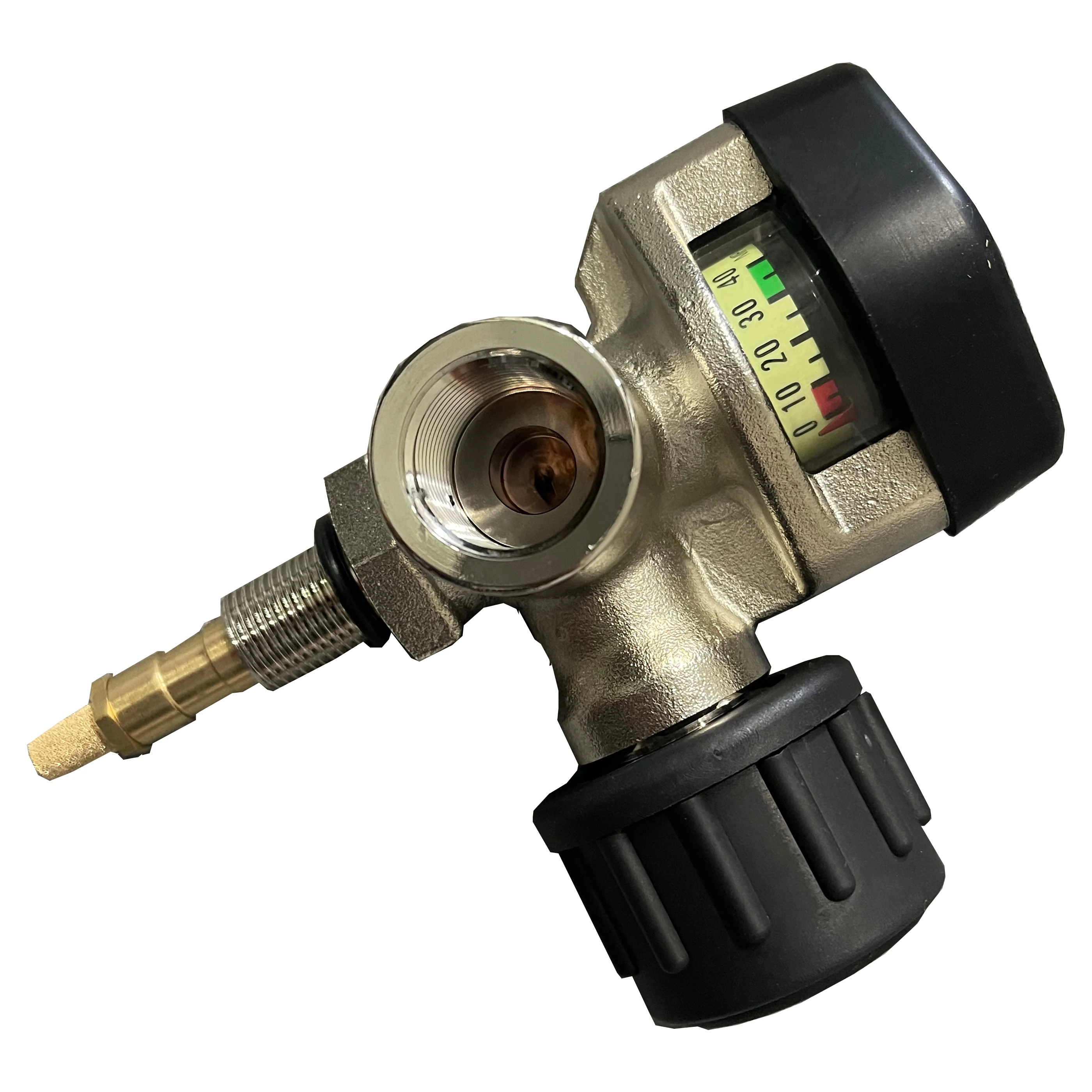 AYON AS-KHF-30A High Pressure  Brass Cylinder Valve EN144 M18*1.5 Thread 0-40MPa Safety Bursting Discs G5/8 Outlet