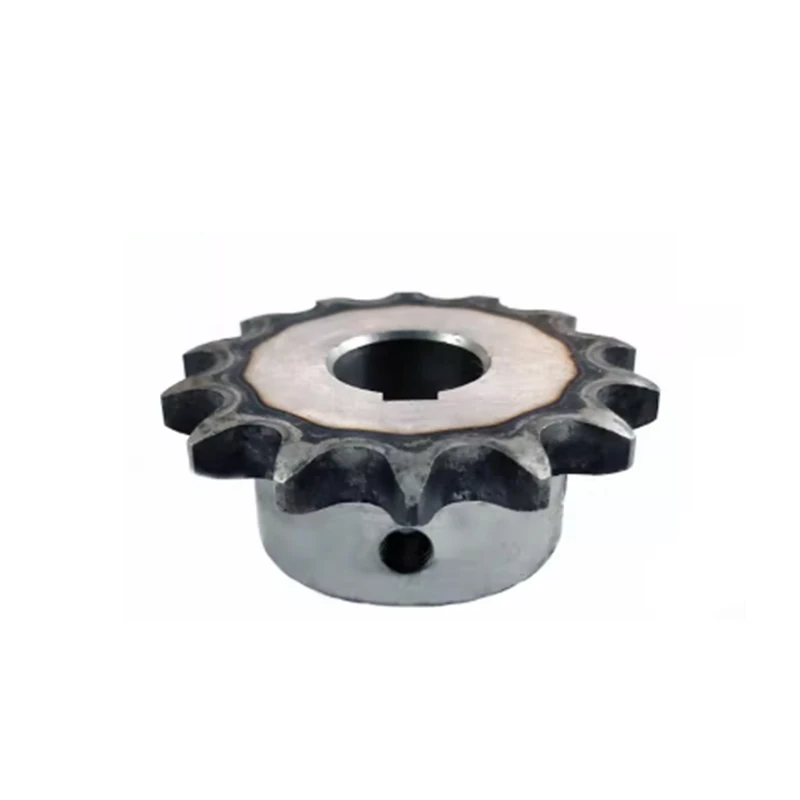 1PC 04C Sprocket 14Teeth Inner Hole 6/8/10/12/14/15mm 25H 45# Steel Sprocket Table Wheel Finished Hole Sprocket Screw Hole M5
