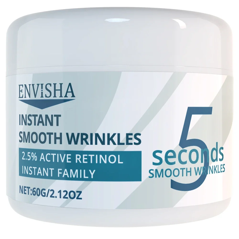 5 Seconds Retinol Anti-Wrinkle Cream Instant Line Fade Firming Face Fine Skin Smoothing Moisturizing Care Lifting Beauty Health