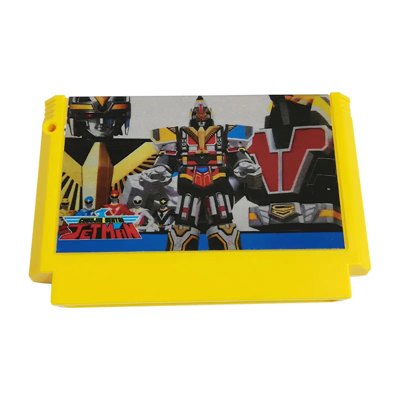 Choujin Sentai - Jetman 비디오 게임, 60 핀, 8 비트 FC 게임 카트리지