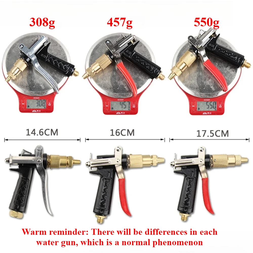 

NEW Car Washing Machine High Pressure Copper Iron 280/380/55/58 Washing Machine Fan-shaped Plastic Water Gun Accessories