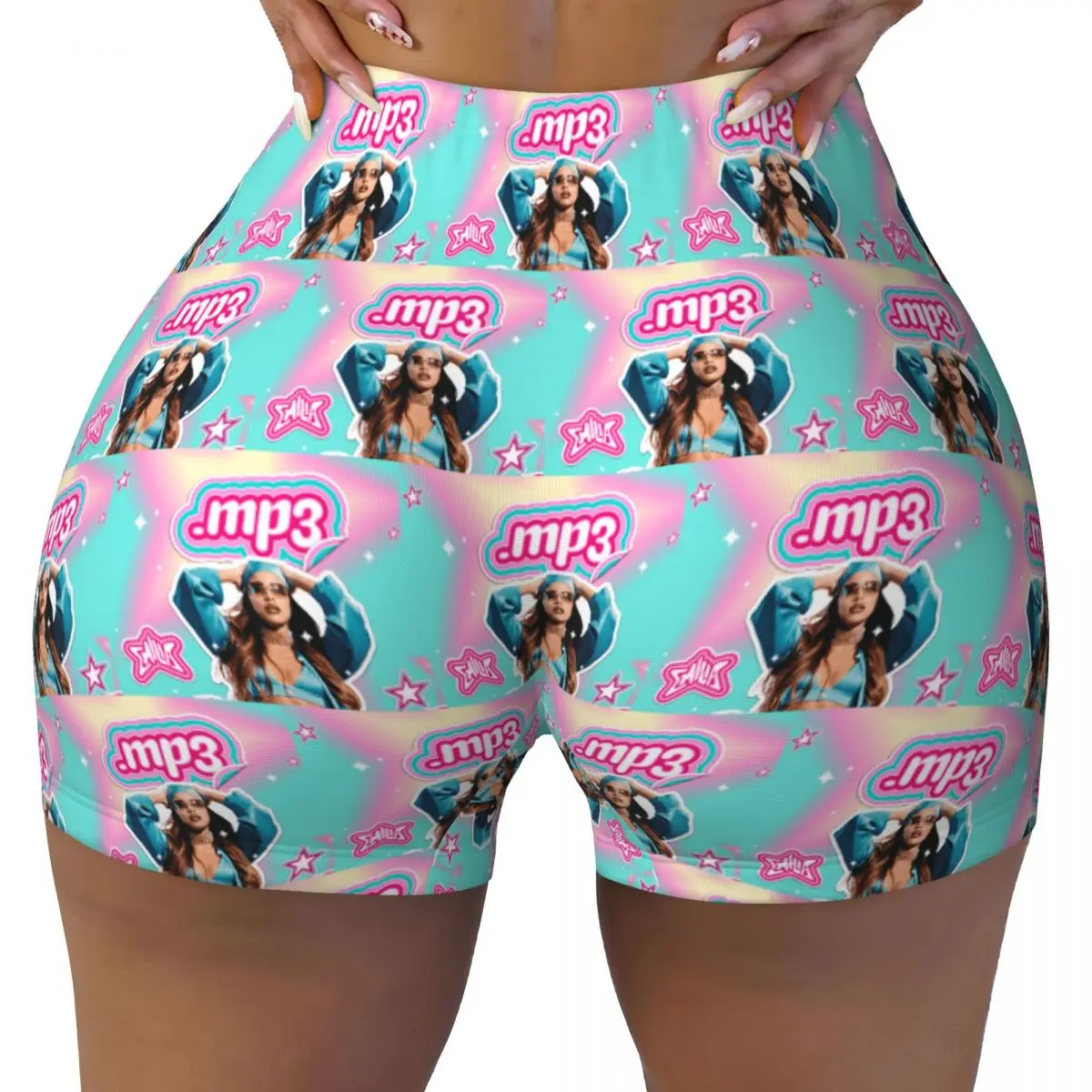 

Пользовательские E-Emilia Mernes Merch розовые шорты для тренировок женские шорты для спортзала, волейбола, бега, йоги