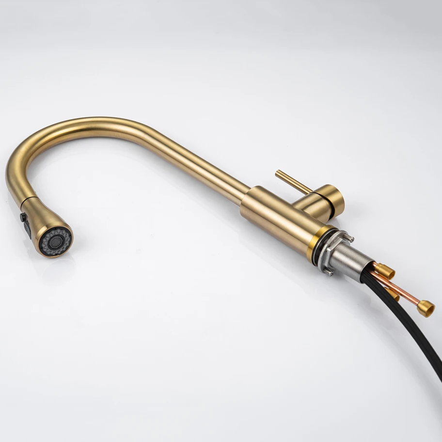 Sensitive Touch Kitchen Faucet Leadfree Stainless Steel Hot Cold Pull Out Kitchen Sink Mixer Tap Smart Touch Kitchen Mixer Taps