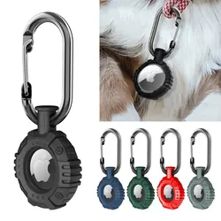 Airtag Protective Case TPU Shockproof Cover For Apple Airtags Tracker Anti-lost Air Tag Keychain Accessories Airtag Pet Sleeve