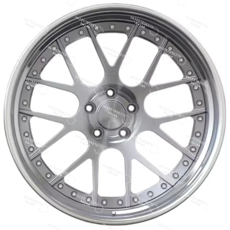 GVICHN Custom Forged Wheel Hub Manufacturer 18/19 Inch 5X112/5X120 Polished Aluminum Alloy 2-Piece Forged Wheels New