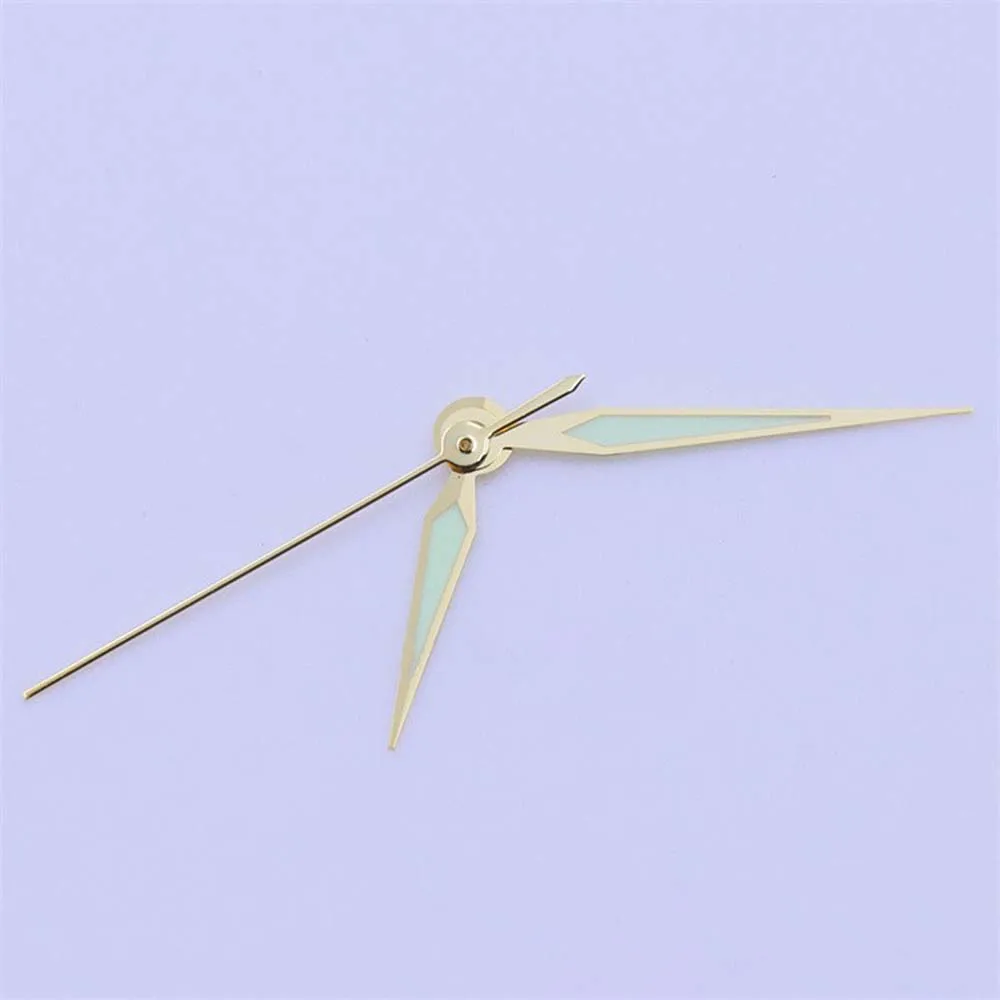 العلامة التجارية الجديدة ساعة الأيدي الخضراء مضيئة صالح ل 2836/8200 حركة استبدال الفضة/الذهب/مؤشرات ساعة الورد الملحقات