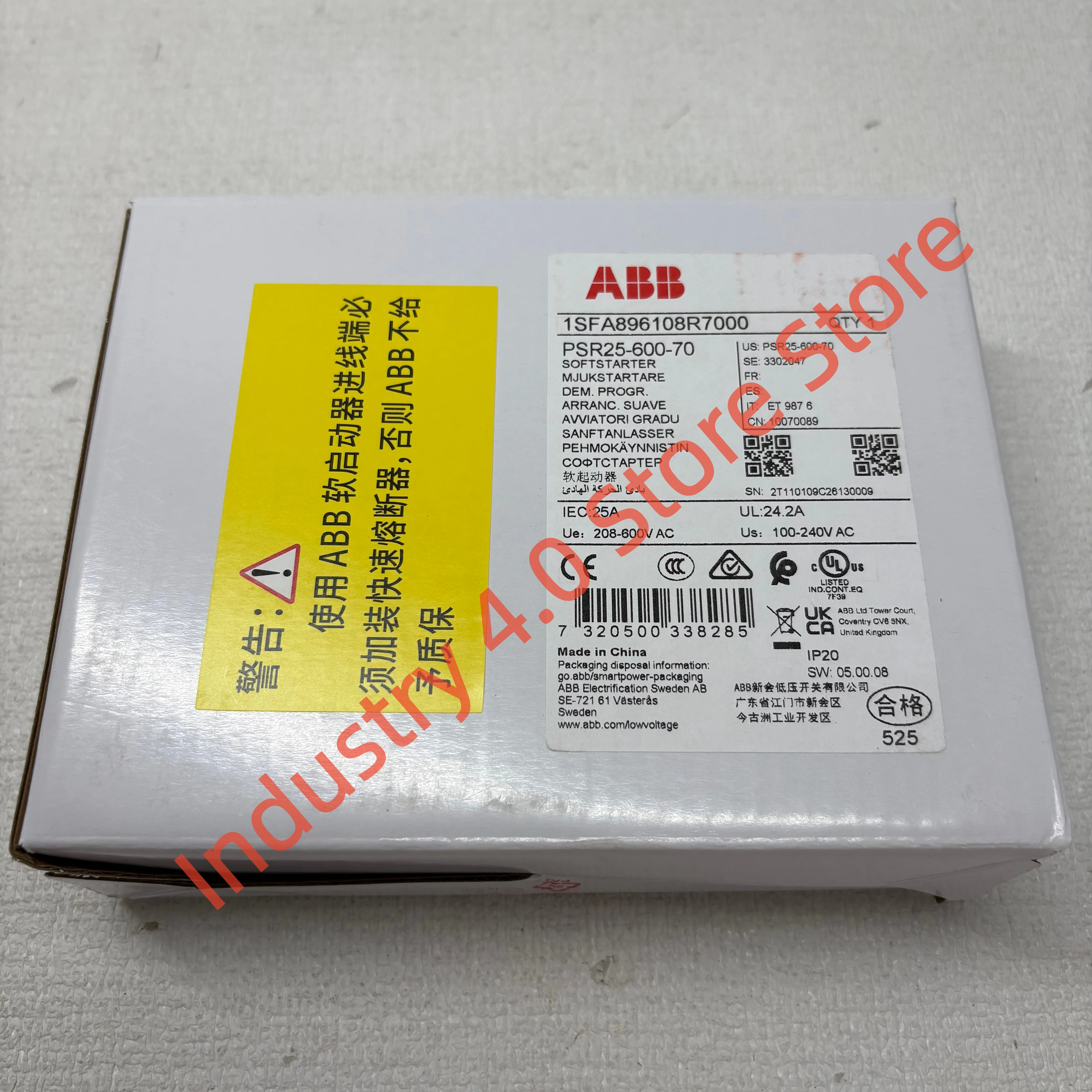 Picture 6: PSR25-600-70 1SFA896108R7000 New original  Soft starter
