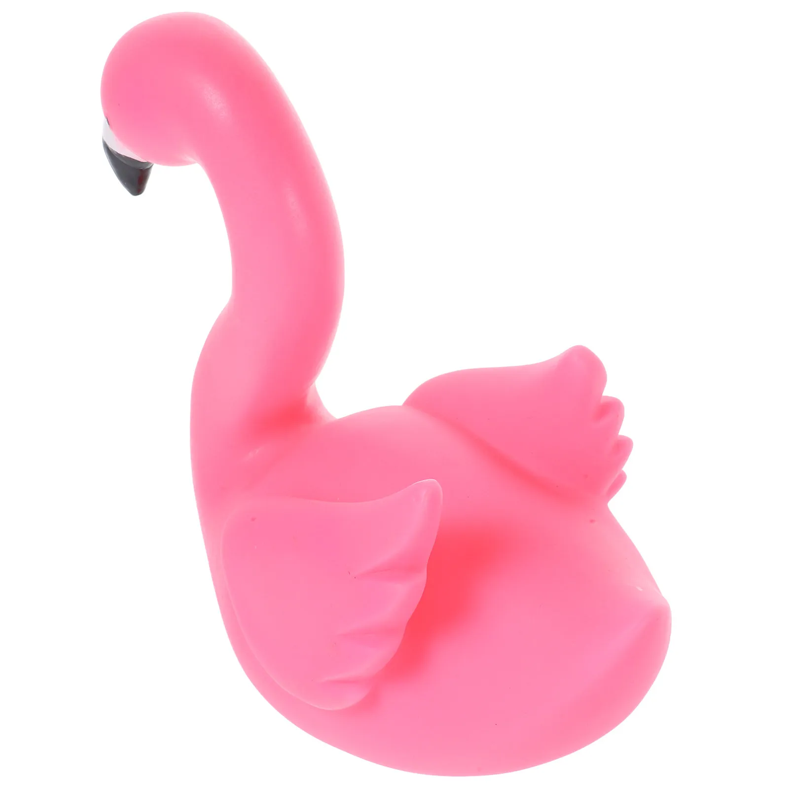 

Светодиодный ночник в виде фламинго, 1 шт., креативный декор для спальни, на случай отключения электричества, милая настольная лампа, виниловая, не деформируется