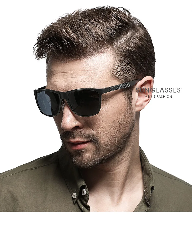 

New Sunglasses Men Aluminum Magnesium Polarized Sun Glasses Frame Personality Fishing Goggles Sports Outdoor Travel Eyewear T230