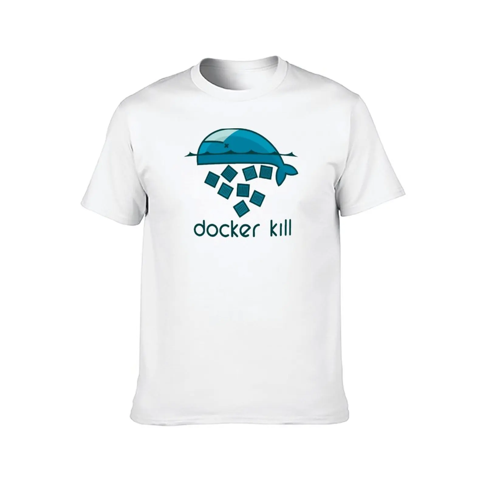 تي شيرت Docker DevOps Pack تي شيرت رجالي برسوم جرافيك تي شيرت للرجال