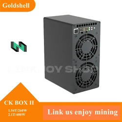 Goldshell CK Box II Miner Nervos Network podwójne tryby 1.54T/260W lub 2.1T/400W W/opcje zasilania